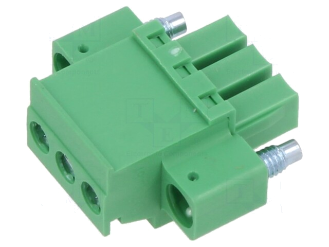 Connector: ontkoppelbare terminal strip; stekker; vrouwelijk Connector: ontkoppelbare terminal strip; stekker; vrouwelijk